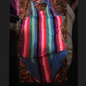 Old Navy Striped Swimsuit